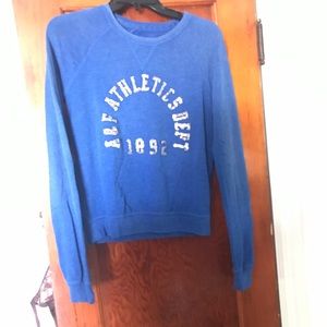 Abercrombie and Fitch blue pullover sweatshirt